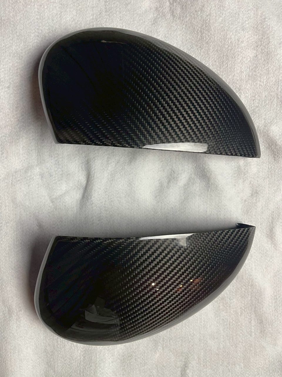 Carbon fiber mirror cap covers for Honda Civic FE / FL