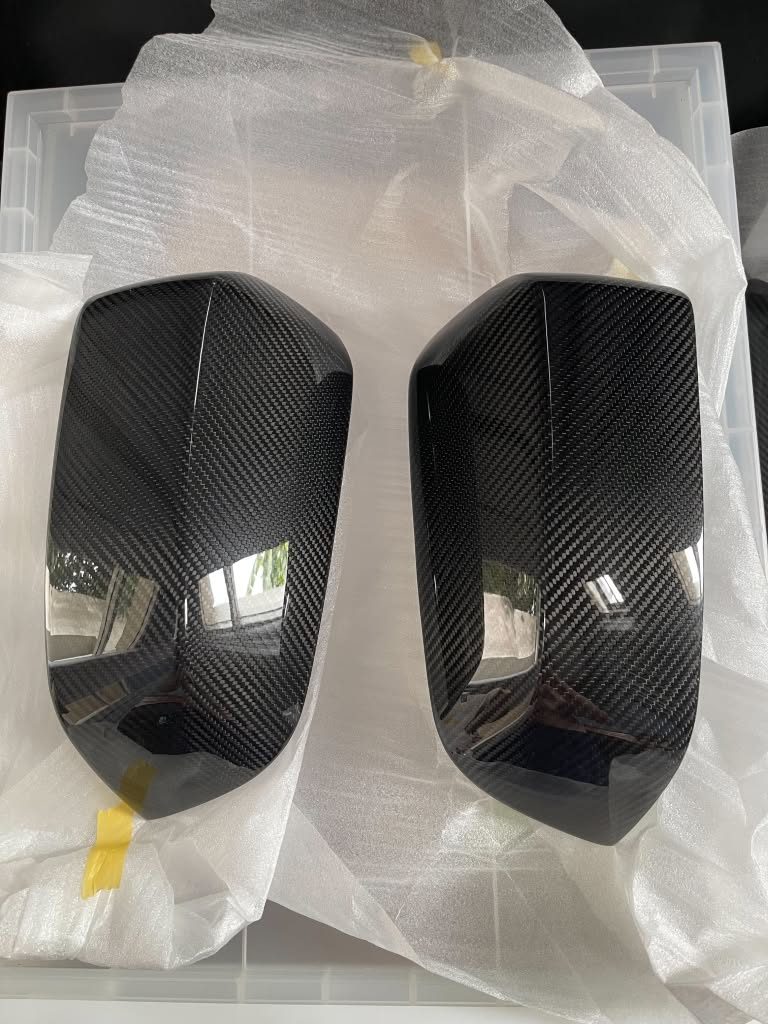 Carbon fiber mirror cap covers for Ford Ranger / Everest